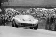 Jo Schlesser Guy Ligier Ford France Ford GT40 1967 Motor Racing Old Photo 10