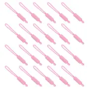 Replacement Zipper Pull Cord, 20Pcs Nylon Zipper Puller Slider, Pink