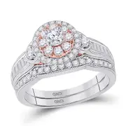 1 CTW-Diamond 1/6CT-Diamond GRACE BRIDAL SET