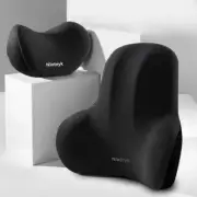 Car Neck Cushion Memory Foam Lumbar Back Support Universal Car Headrest Pillow~