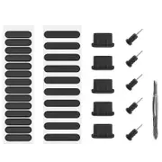 Speaker Dustproof Stickers Included Dust Plug Tweezer for Phone 16 15 14 Speaker Anti Dust Adhesive Cover Type C
