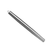 304 Stainless Steel Rolling Pin With Loop Crushed Ice Dough Roller For JY