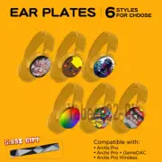 Pack for Steelseries Arctis Pro Gaming Headset Magnet Ear Plates Cover