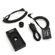 F01A Battery Plate+1/4''hot shoe screw+NP-W126 fake battery for Sony NP-F F970