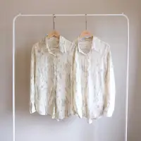 在飛比找蝦皮購物優惠-Ditto 韓國🇰🇷渲染花紋輕薄襯衫 涼感外套 罩衫｜現貨