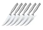 4/6/8 Pcs Steak Knife Set Stainless Steel Blade Kitchen Knives Seamless Handle S