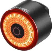 Bike Tail Light with Smart Brake Sensor, Magnetic Mount, Rechargeable (NEW)
