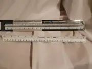 Staedtler Mars Triangular Scale 987M1834BK 2 pc NIP