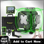 16 lines 4D Self-Leveling Laser Level Cross Line Laser with Receiver LCD Screen