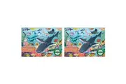 2x 20pc eeBoo Kids Jigsaw Puzzle 28x38cm Sharks Friends Educational Game 3+