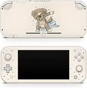 TACKY DESIGN Cute dog skin for Nintendo switch lite, Kawaii animal switch lite Stickers, Vinyl 3m decal, Full wrap cover