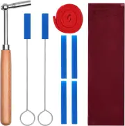 Piano Tuning Kit with Portable Case, 9 PCS Professional Piano Tuning Kit, Piano