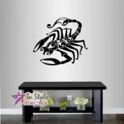 Vinyl Decal Scorpio Zodiac Astrology Scorpion Animal Removable Wall Sticker 1372