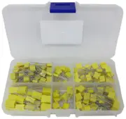 0.1Uf, 0.01Uf, 0.001Uf, 100Pf, 1Uf, Yellow Box MKT Polyester Film Capacitor Asso