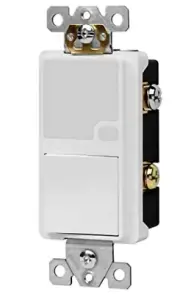 Topgreener TG115SGL White Single Pole Decorator Switch with Guide Light