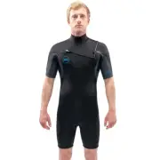 Dakine Quantum 2mm Chest Zip Short Sleeve Flatlock Spring Suit for Men