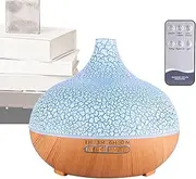 Aromatherapy Diffusers, Home Air Diffuser with Remote Control 400ml, Automatic Air Freshener with 6 Color Lights Aromatherapy Machine Household for Workplace Desk Apartment Guest Room Bathroom Hotel