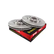 2x Rear Protex Disc Brake Rotors for MG ZS ZST 1.5L NSE I4 16V 17 - On OD 280mm