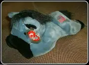 Ty 2000 Lefty the Donkey Vintage Beanie Buddy Plush ~ 2000 Release NWT