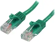 StarTech.com 45PAT2MGN Cat5e Snagless Snagless Ethernet Patch Cable, Green, 2 Meter