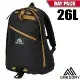 【GREGORY】 DAY PACK 日用雙肩休閒後背包26L.八字環扣設計_ 65169-1051 黑/棕色