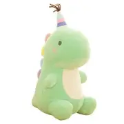 Stuffed Animal Plush Toys, Cute Dinosaur Toy, Soft Dino Medium Active Green