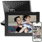 Digital Touch Screen Picture Frame with WiFi - 10.1” Photo Frame, Connecting ...