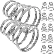 CIYODO Universal Bike Quick Release Axle Spring Kit 12 Stainless Steel Springs for Road and Mountain Bikes Easy to Install