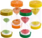 4 Colors Fruit Style Hourglass Sand Timer Clock 5Mins / 10Mins / 15Mins / 30Mins