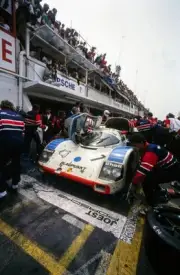 Fank Jelinski Derek Bell Hans Joachim Stuck Jr Joest Porsche Racin- Old Photo 3