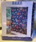 Vtg 90s Vinyl 70"x72" PLAY BALL Shower Curtain Home Essentials KMart NOS