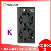 2023 Released Goldshell KD BOX Ⅱ 5TH/s 400W Asic Kadena Miner Mining KDA No PSU