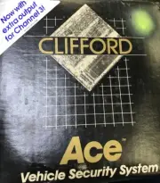 NEW Retro Clifford Ace Vechicle Security System Alarm