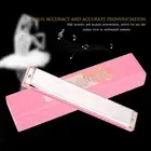 24 Holes Key Of C Metal Harmonica Mouth Organ Children Toy Harmonicas (Pink) XXL