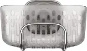 OXO Good Grips Stronghold Suction Sinkware Organizer for Kitchen - Plastic, Gray