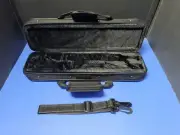 Nylon Padded Flute Case ONLY Foam Interior Bag Handbag Shoulder Bag Black