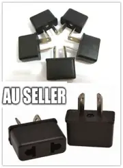 UP TO 5X USA US EU ADAPTER PLUG TO AU AUS AUSTRALIA TRAVEL POWER CONVERTOR PLUG
