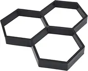 Yardwe 1Pc Durable DIY Pavement Mold for Cement Floor Heavy Duty Shape Paving Tool for Making Sturdy and Portable Floor Tile Mould for Garden Walkway