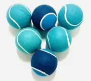 New Dog Toys (Pack of 6) 5” Jumbo Tennis Balls, Durable, Interactive Fun, Fetch