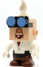 LEGO Super Mario Minifigure Professor E. Gadd (Genuine)
