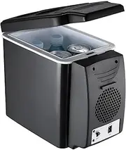 Portable Mini Fridge, Compact Car Refrigerator Portable 6L Car Refrigerator 12V Multi-Function Temperature Control Dual-Use Box Cooler Warmer Vehicular Fridge For Home Travel Portable Car Fridge for T