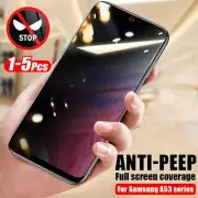 For Oppo A58 A78 A38 4G A17 A16S A57 5G Privacy Tempered Glass Screen Protector