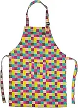 Colorful Cotton Canvas Kids Aprons with Pocket, Artist Apron & Chef Apron(S-XXL)