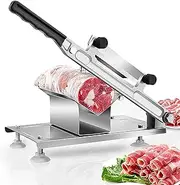 Meat Slicer,Manual Frozen Meat Slicer,Household Meat Cutter Manual Beef Slicer Roll Meat Slicer Vegetable Cheese Slicer