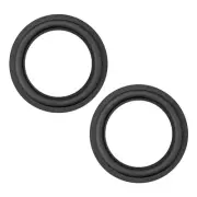 4.5" 4.5 ″ Speaker Rubber Edge Surround Rings for Speaker Repair or DIY 2X