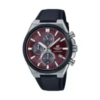 在飛比找環球Online優惠-【CASIO】EDIFICE 太陽能電力 三針三眼 計時碼錶