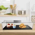Clear Bread Box Acrylic Transparent Cake Stand for Event Banquet Commercial