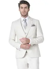 [Ferrari Formalwear] Daniel Hechter Linen Suit Jacket in Sand