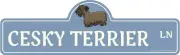 Cesky Terrier Street Sign | Indoor/Outdoor | Dog Lover Funny Home Décor for G...