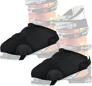 Lunaobrik Insulated Boot Covers,Ski Boot Covers for Skiing | Thick Boot Covers for Snow Days | Insulated Ski Accessories, Winter Sports Accessories,